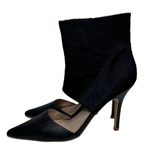 Sol Sana (Revolve) Black Tylar Boot with Cow Hair US 9/EU 40 - Picture 3 of 11